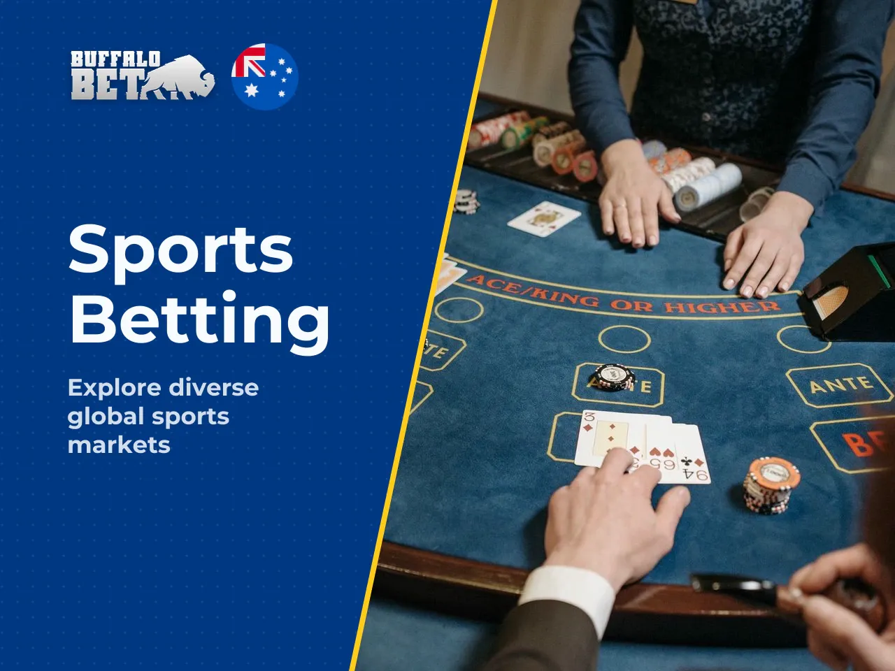 Sports betting and racing markets. The