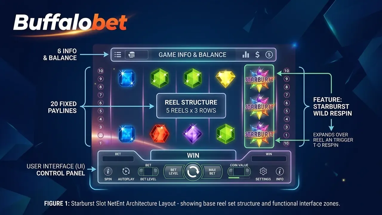 starburst slot netent architecture layout