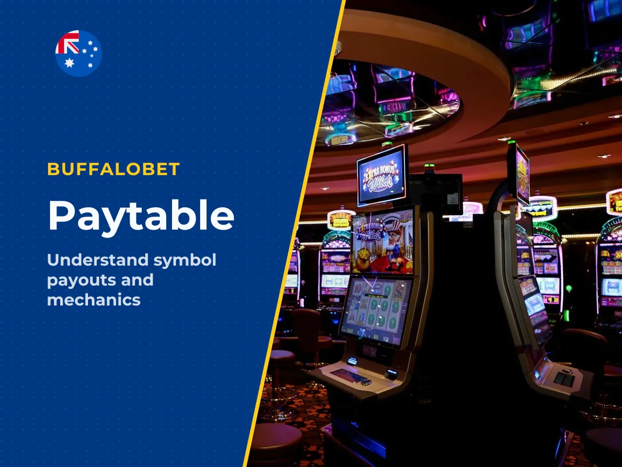 Standard Symbols, Wild and Line Payouts