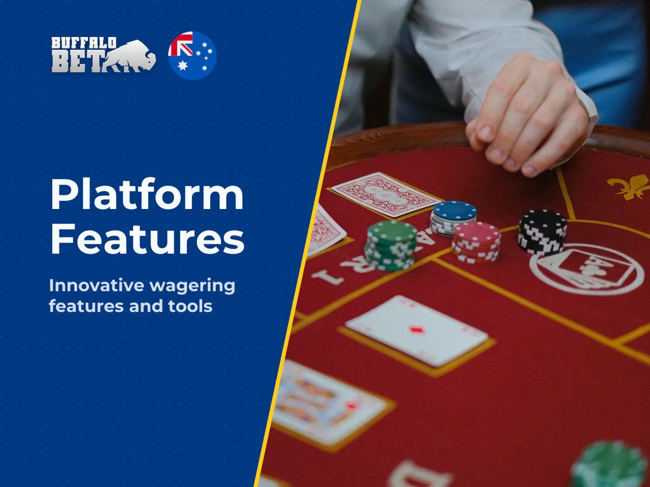 Unique platform features Mystery Bet and