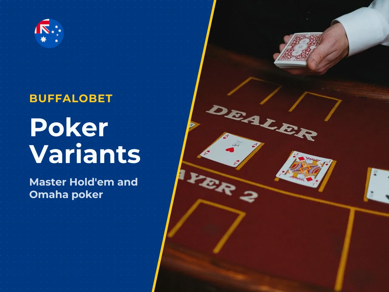 Texas Hold'em and Omaha tables. Texas