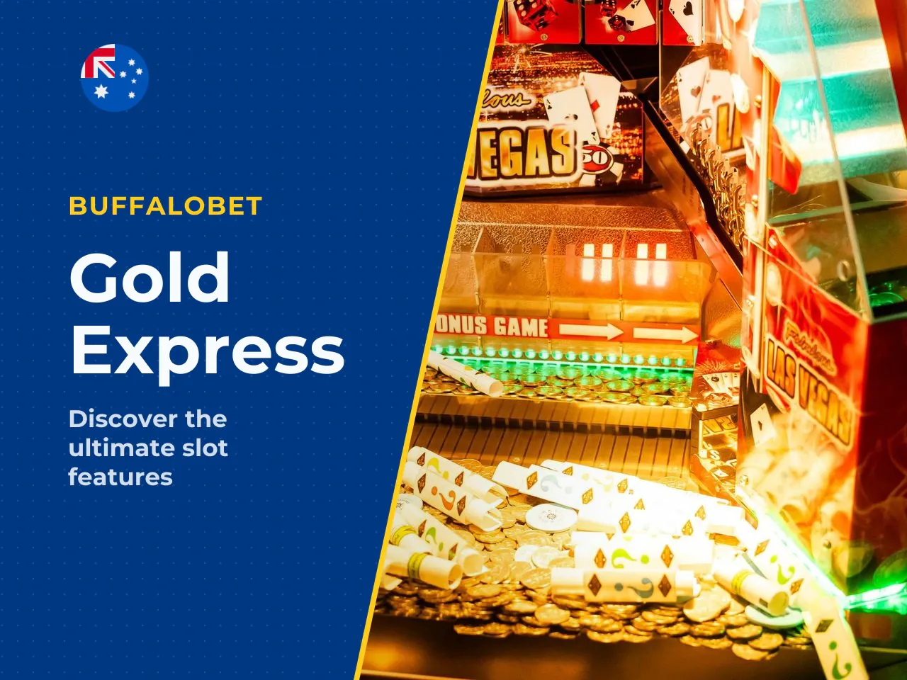 Gold Express is a 5-reel, 4-row