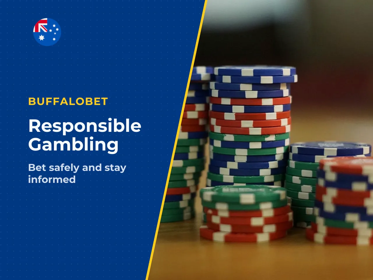 Responsible gambling. Gambling involves risk, and