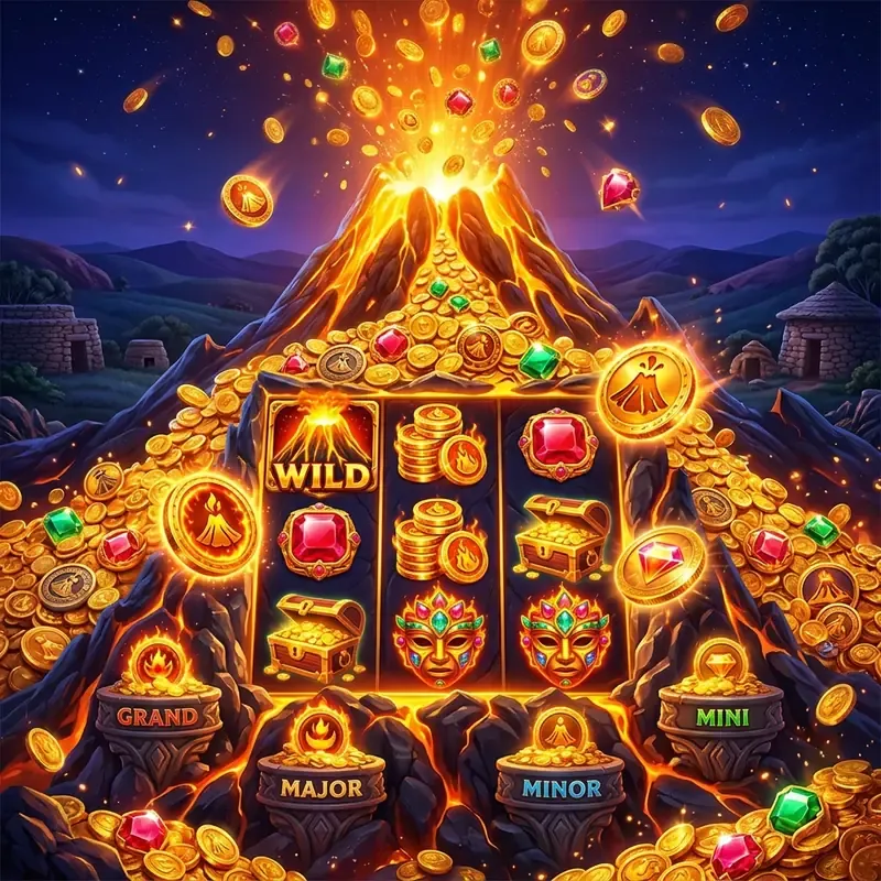 Coin Volcano Slot Demo Play, Bonus